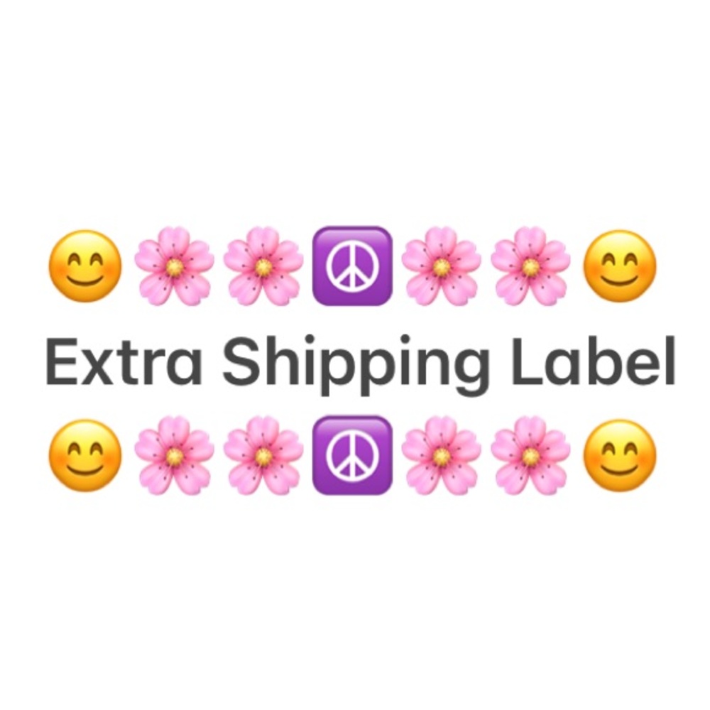 Extra Shipping Label
